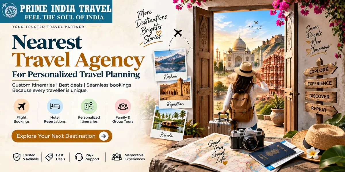 Nearest Travel Agency For Personalized Tours and Travel Packages
